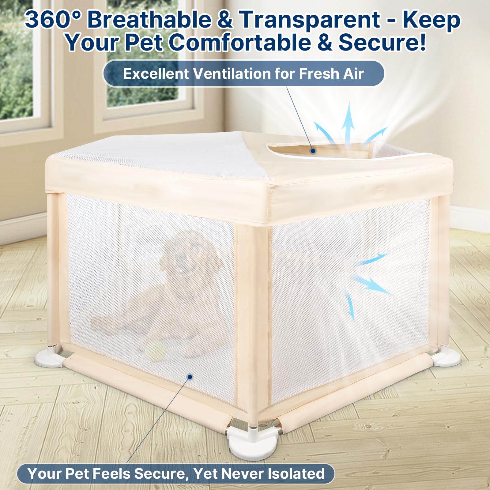 Paw Libero sturdy Oxford fabric and stainless steel frame durability