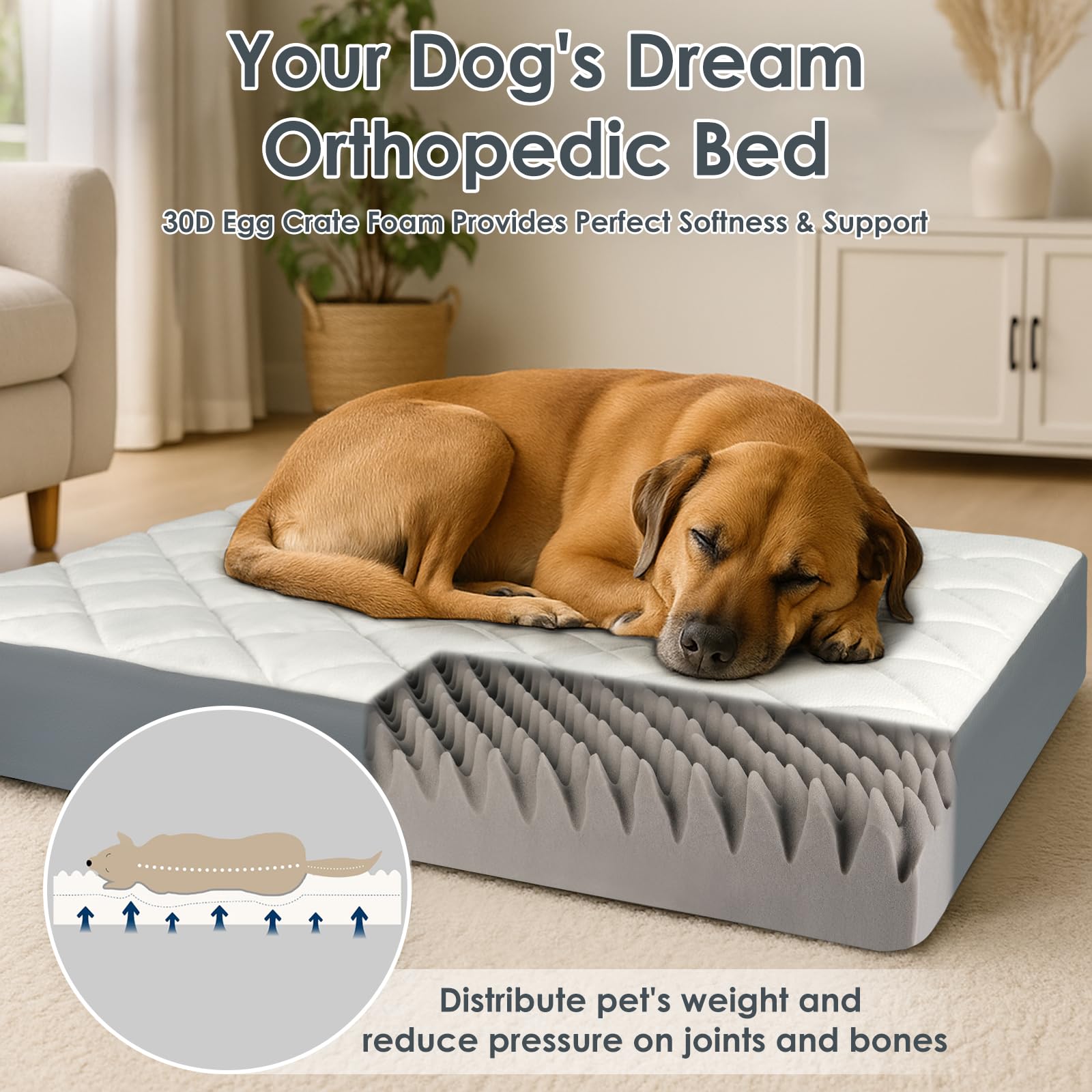 Paw Libero waterproof faux leather cover close-up demonstrates easy wipe-clean maintenance.
