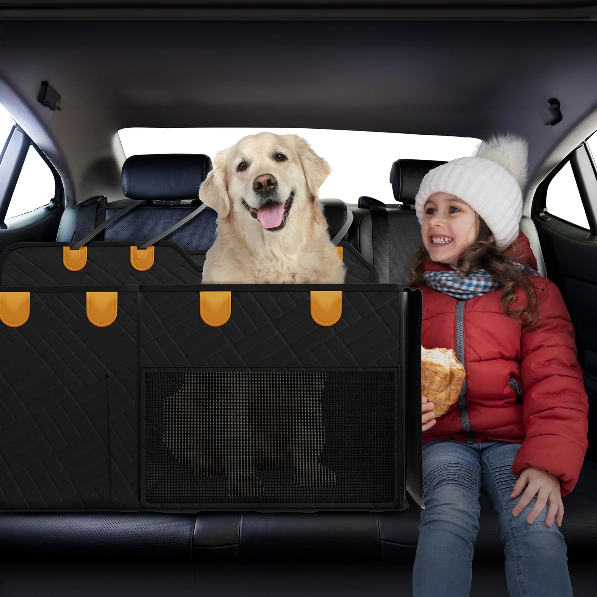 Paw Rider safety zipline with clips keeps pets secure during sudden stops