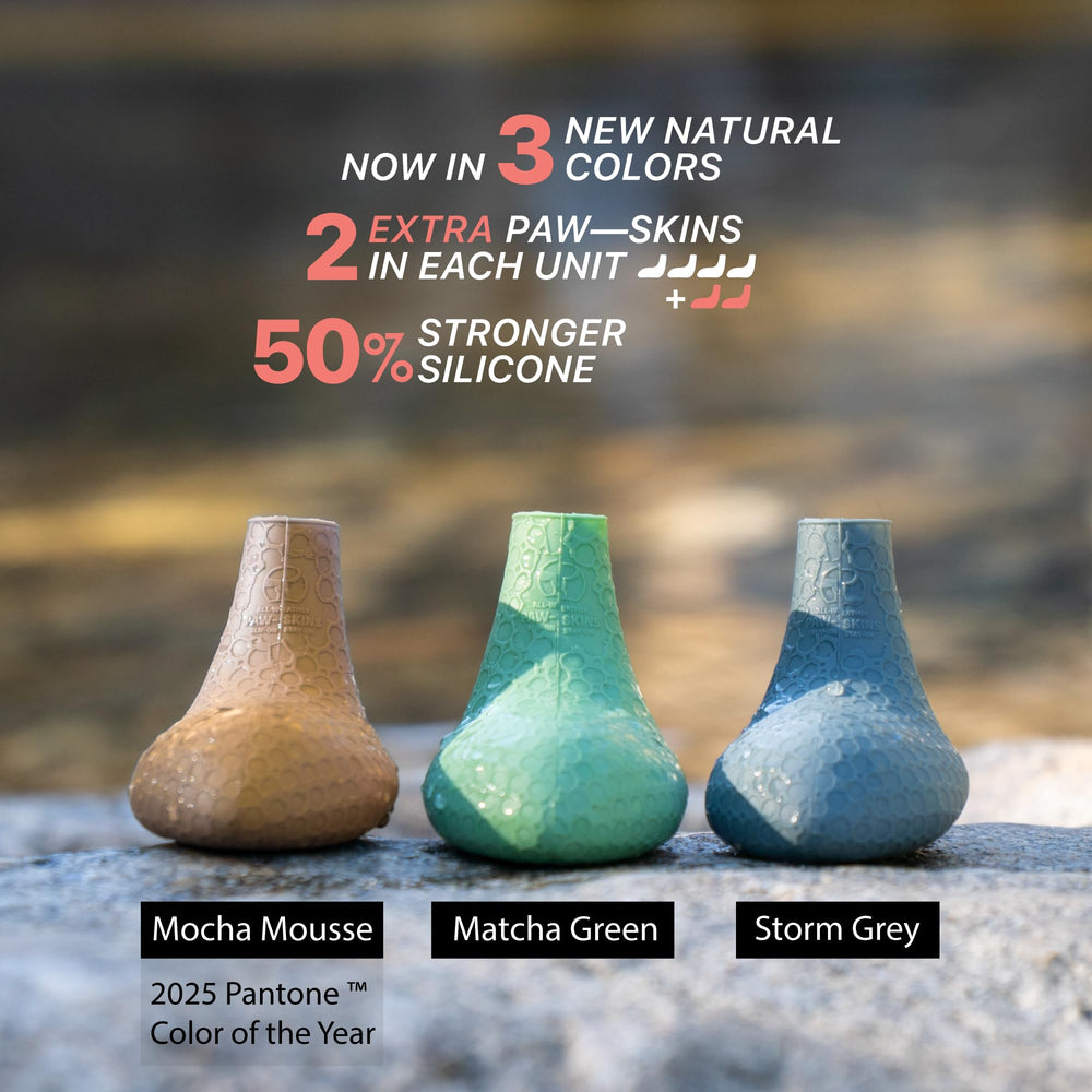 Paw—Skins 2.0 all-weather waterproof and heatproof for year-round protection.