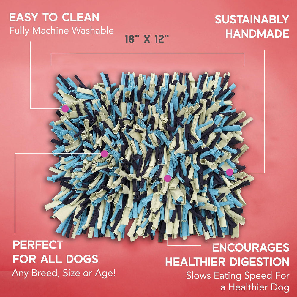 PAW5 snuffle-mat easy-clean felt makes maintenance quick after meals.
