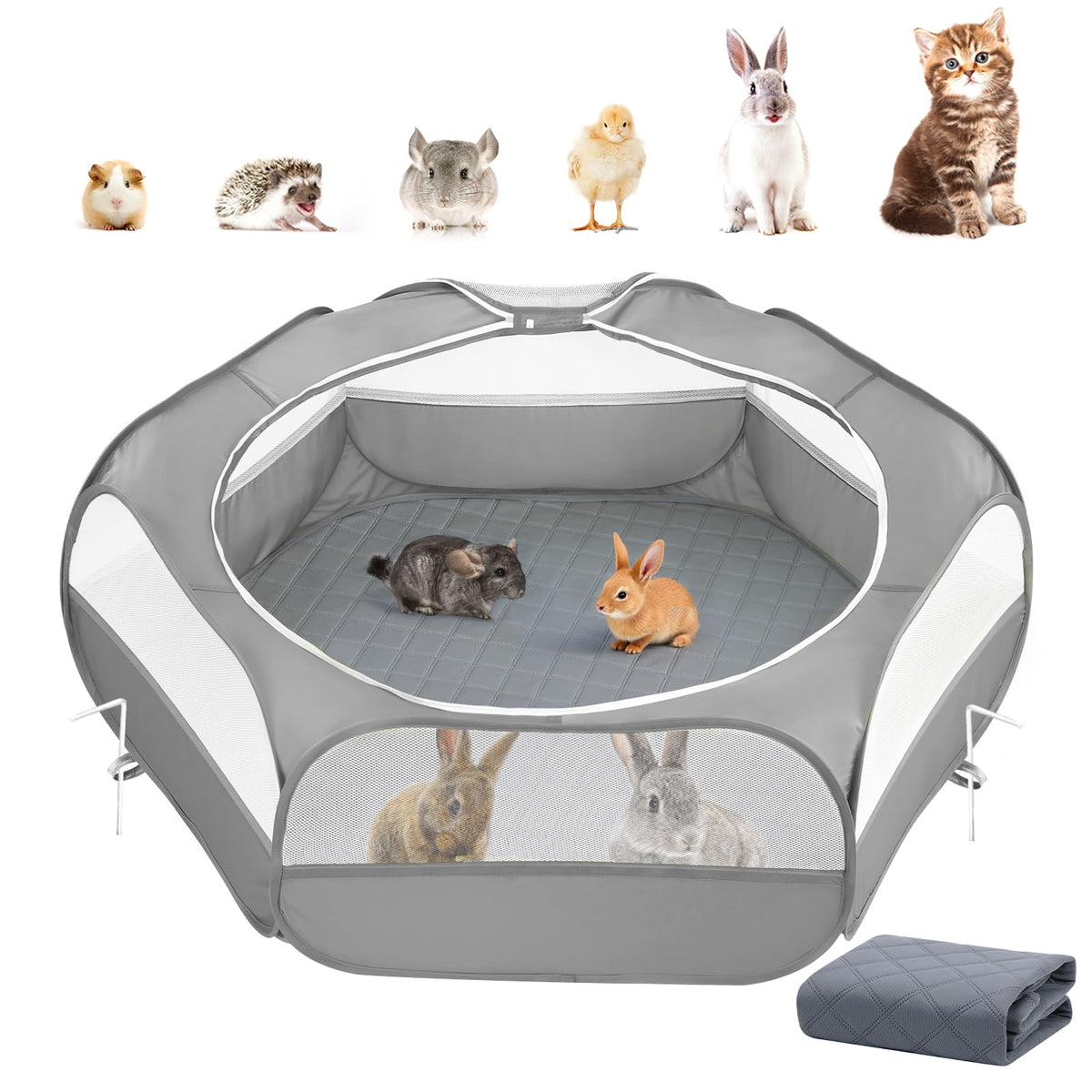 Pawaboo 2-in-1 playpen setup for quick, safe outdoor play.