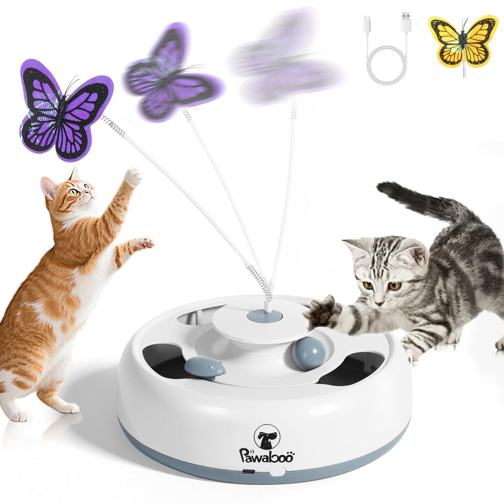 Pawaboo 3-in-1 toy: butterflies in motion boost active indoor play