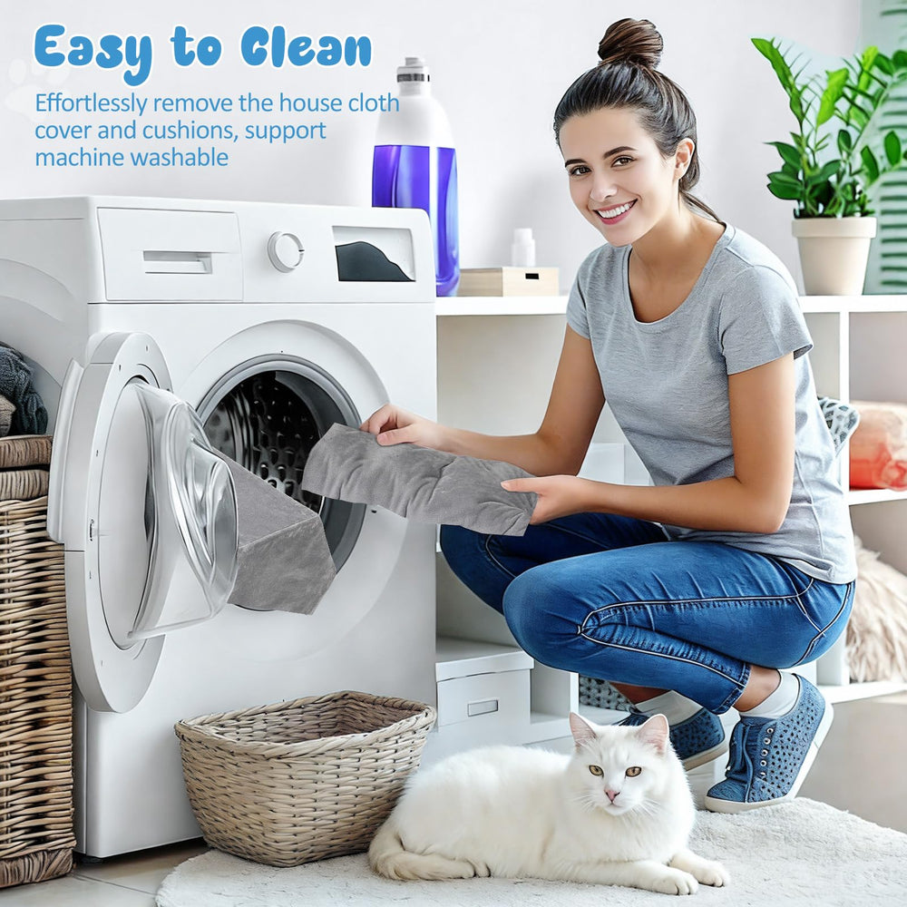 Pawaboo detachable washable covers simplify cleaning and quick reassembly for fresh play spaces.