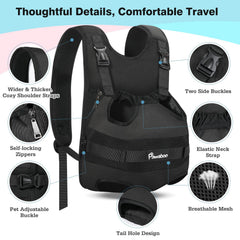 Pawaboo adjustable straps distribute weight for comfortable wear