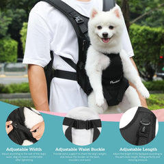Pawaboo leg-out design protects dog skin from rubbing