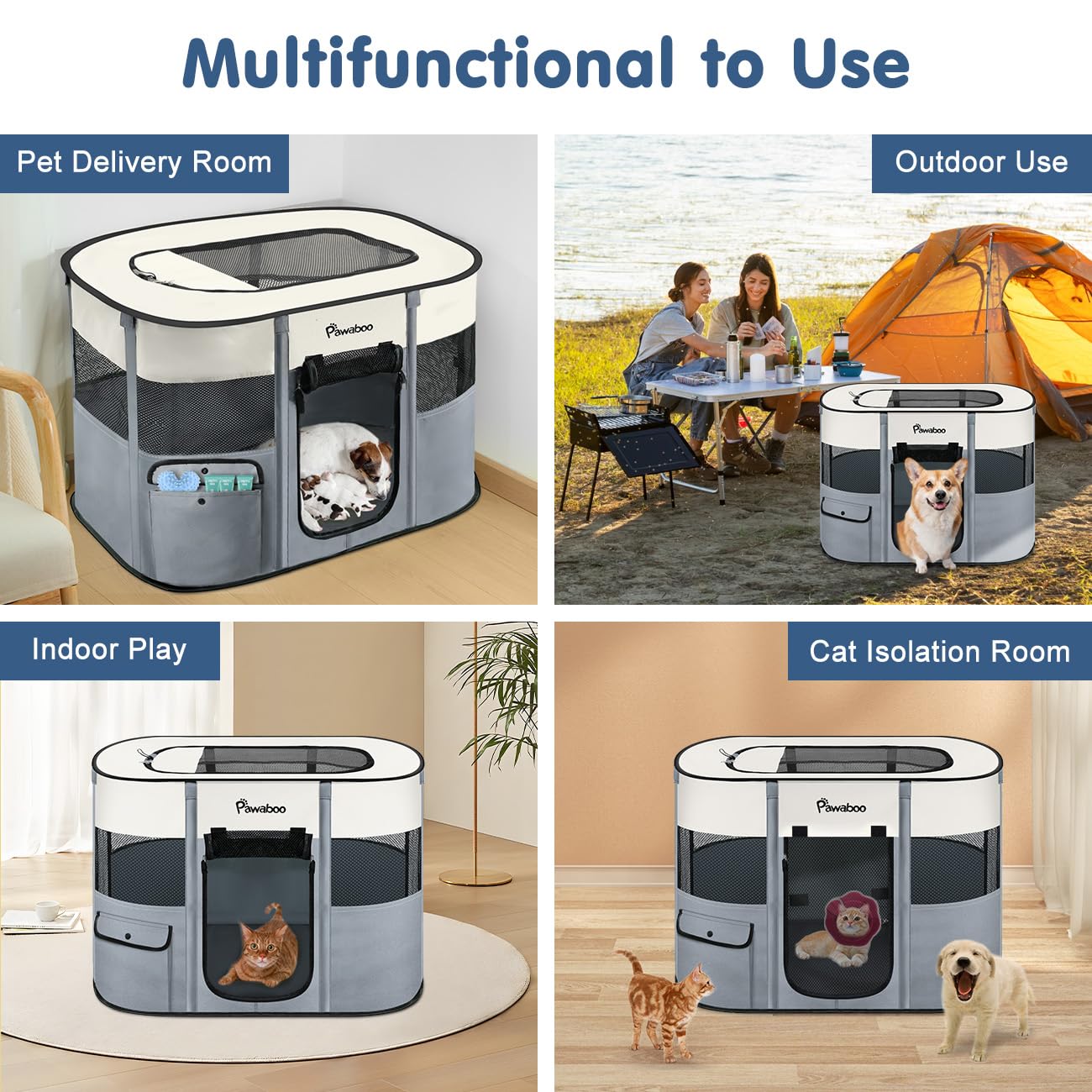 Pawaboo indoor outdoor use on lawn or garden setups