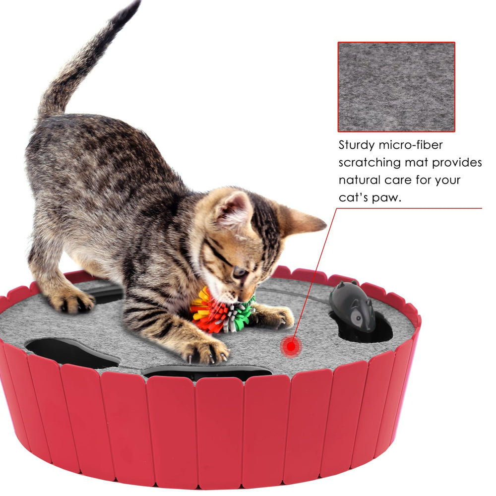 Pawaboo interactive cat toy safe materials with safety certification emphasis