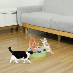 Pawaboo running mouse wobble demonstrates irregular movement to keep cats engaged during play.