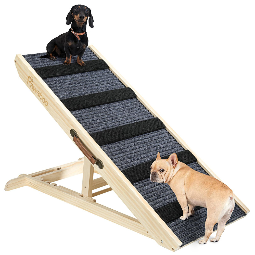 Pawaboo large dog ramp bed-couch helps pets reach high surfaces safely.