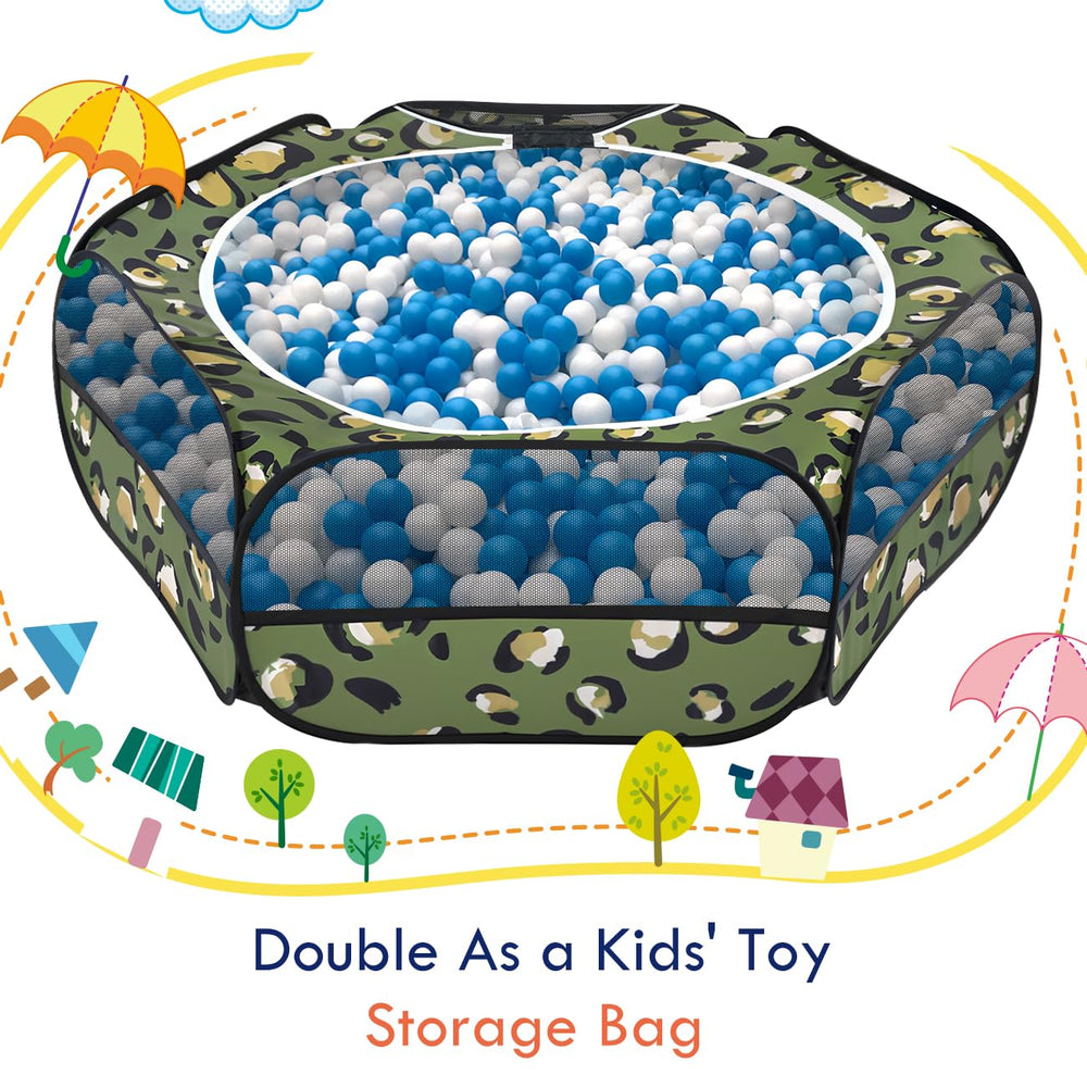 Pawaboo leopard print playpen durability for versatile pet containment