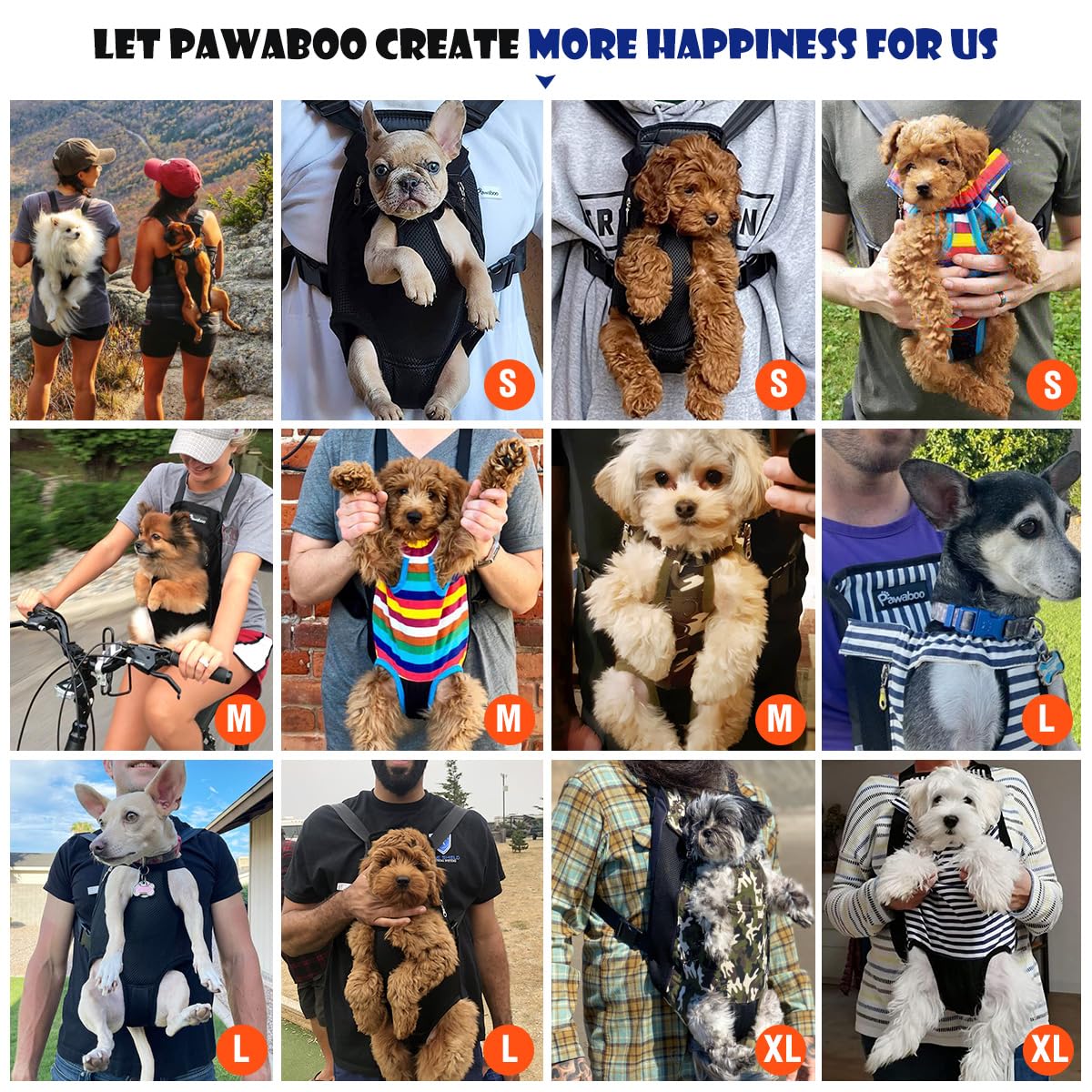 Pawaboo padded shoulder straps reduce shoulder strain during long adventures.