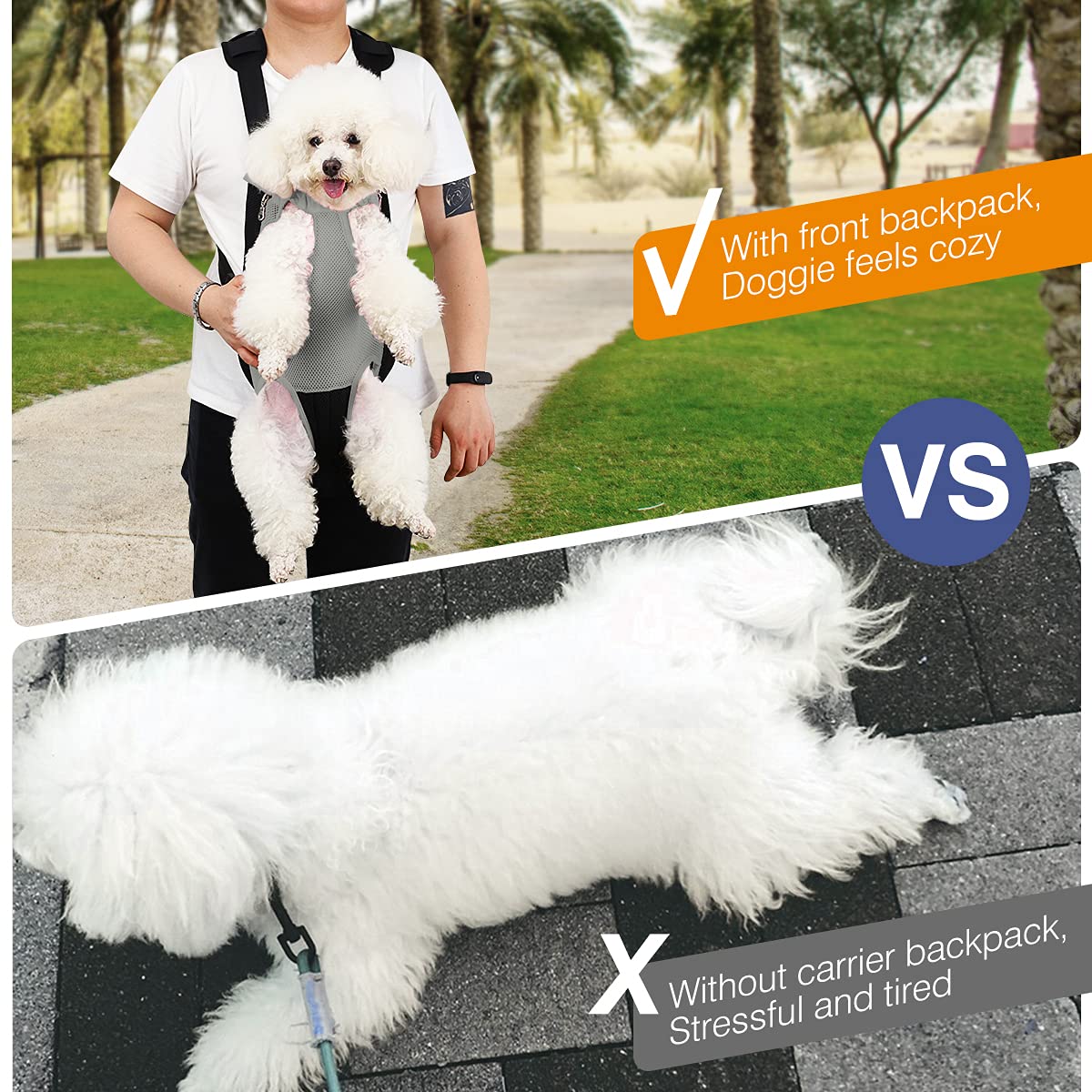 Pawaboo Pet Carrier Backpack travel usage showing outdoor outings with pet