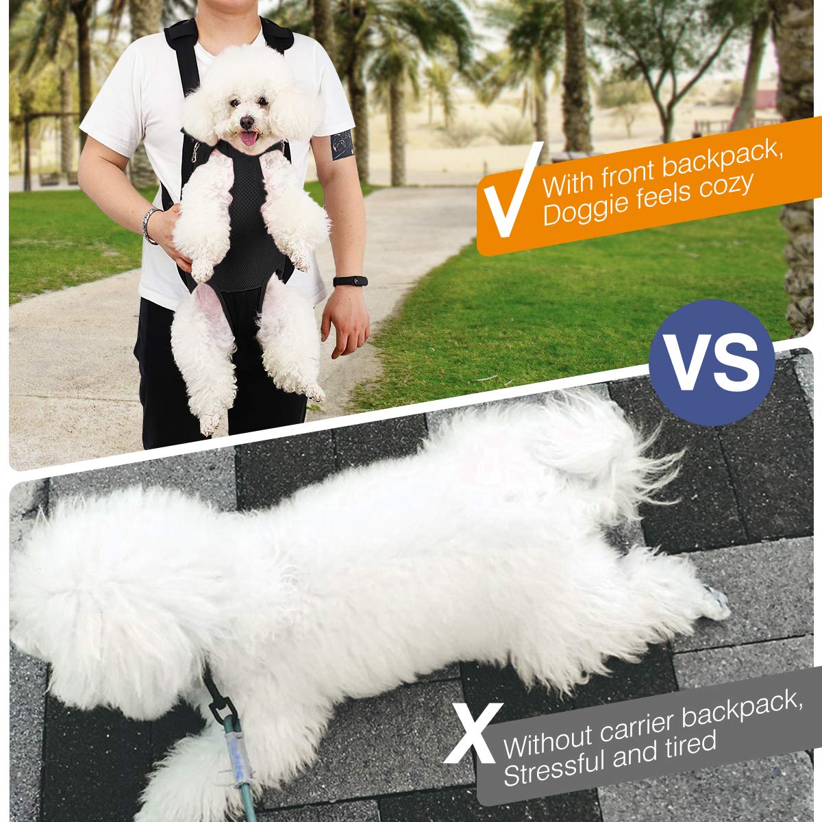 Pawaboo pet carrier backpack travel-ready design ideal for hiking, biking, and daily walks