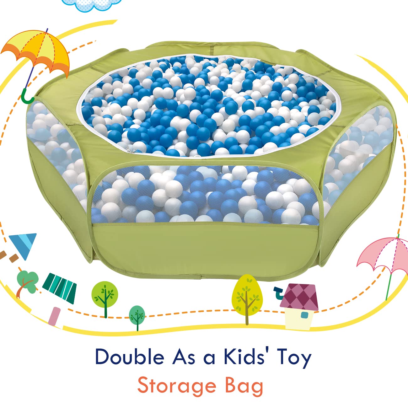 Pawaboo playpen ideal for indoor and outdoor use around the home