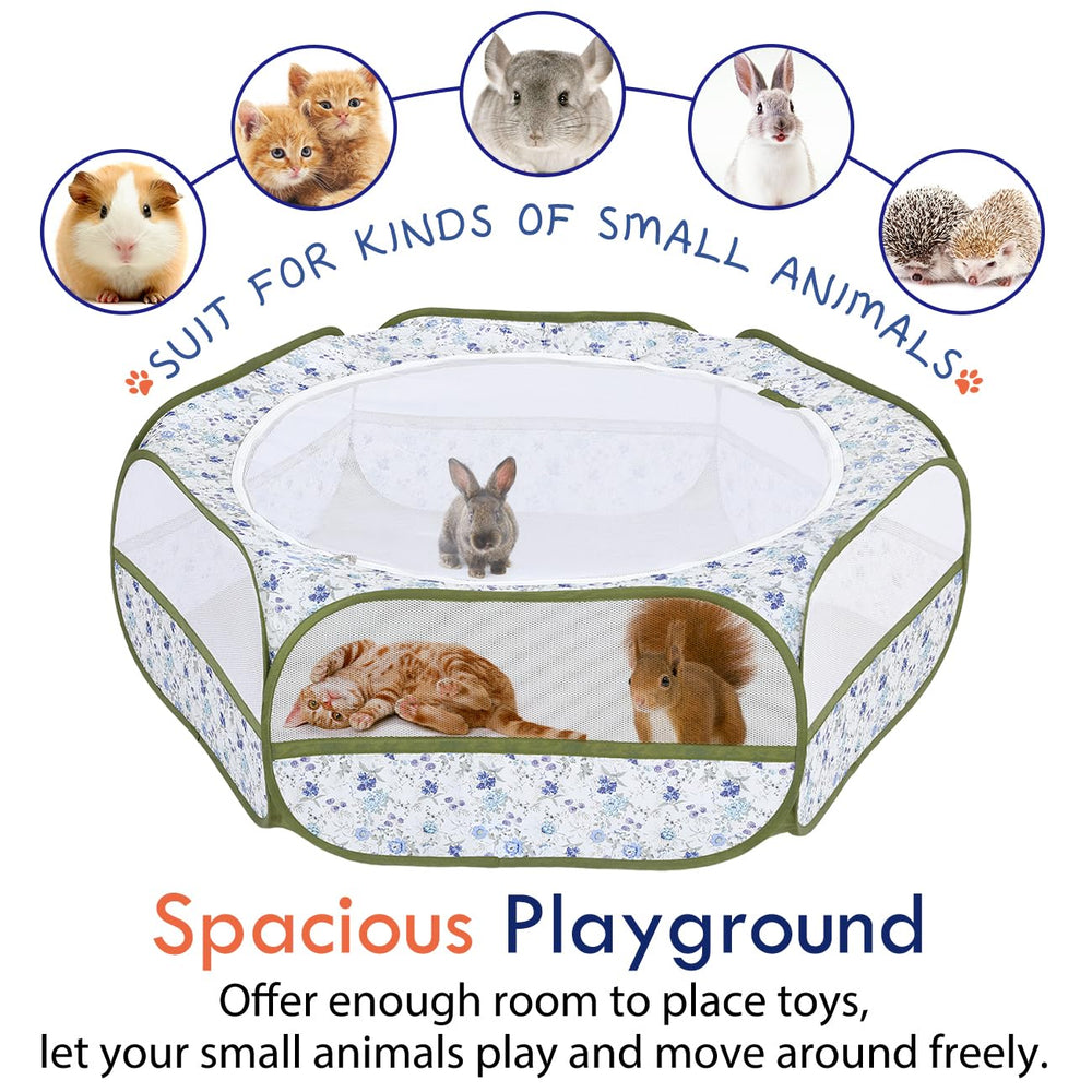 Pawaboo playpen suitable for outdoor yard use with supervision