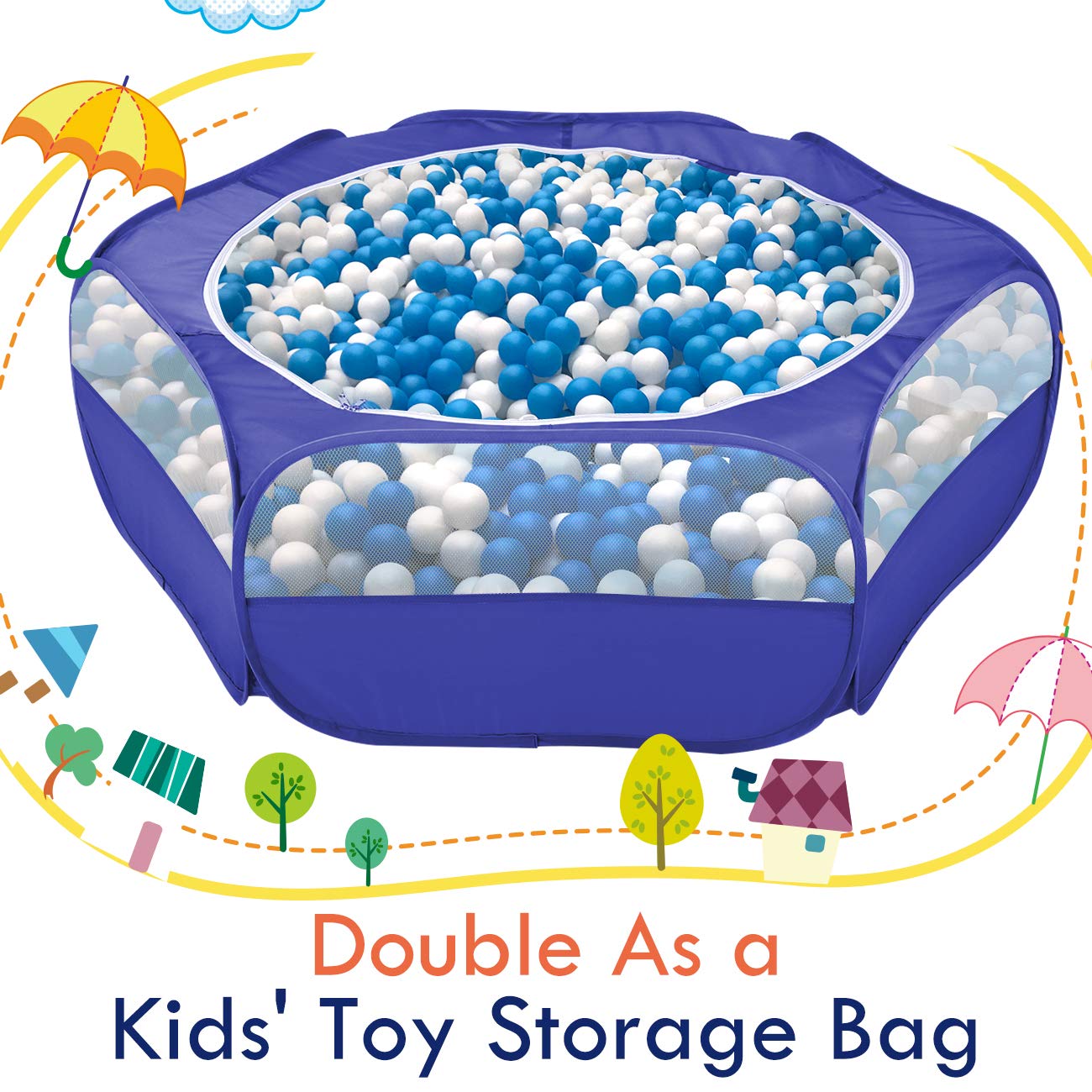 Pawaboo Indigo playpen suitable for kittens, hamsters, rabbits and more