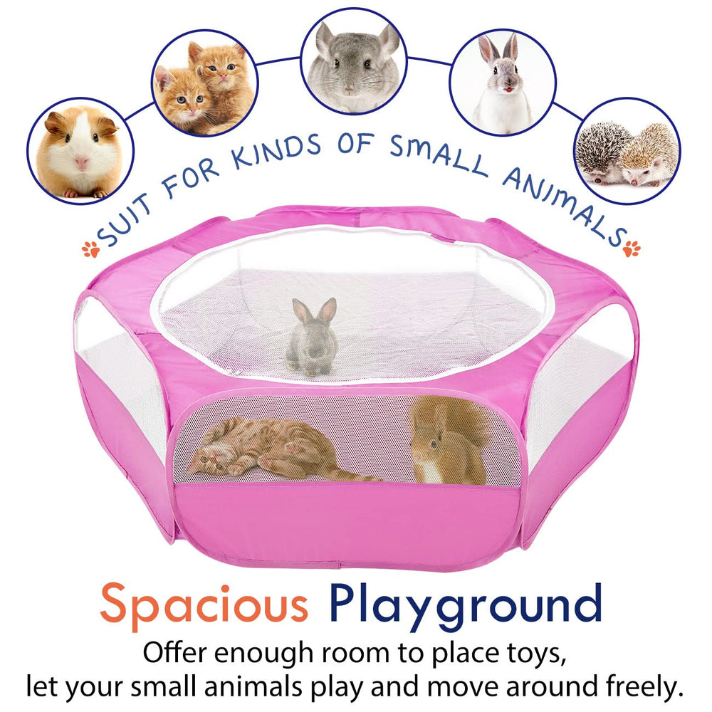 Pawaboo playpen three-metal-rods ensures sturdy frame support