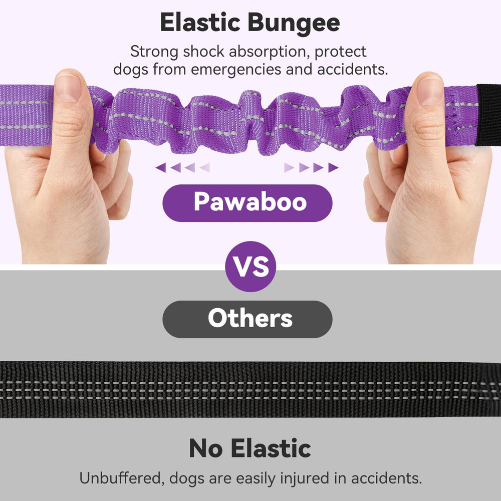 Pawaboo reflective straps improve visibility during night car trips.