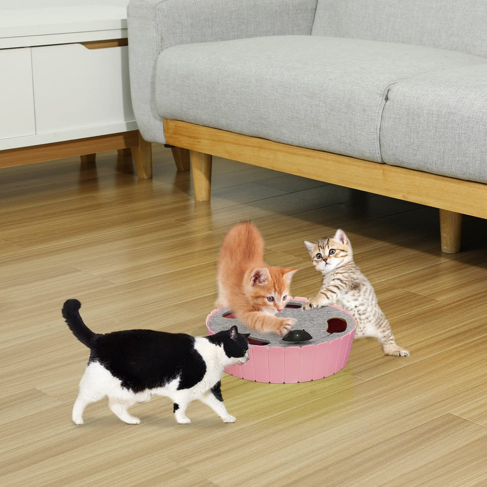 Pawaboo safe materials cat toy highlights CE/RoHS compliant construction for longer play sessions.