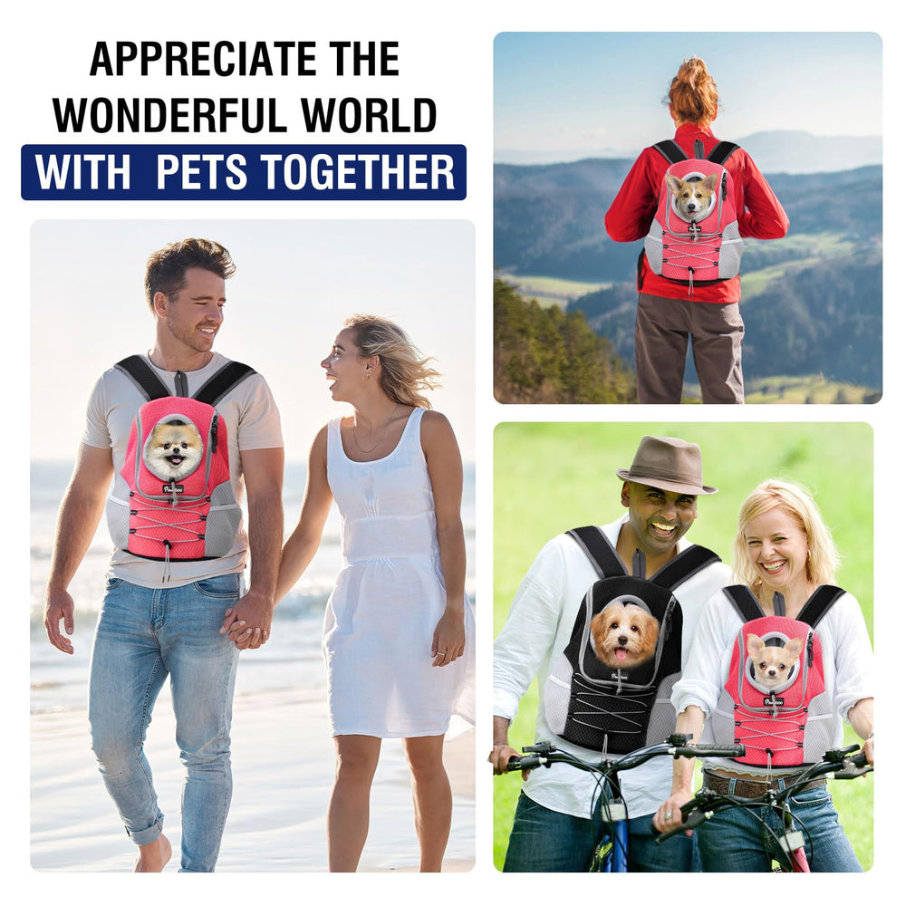Pawaboo side pockets store keys, phone, and treats for easy access