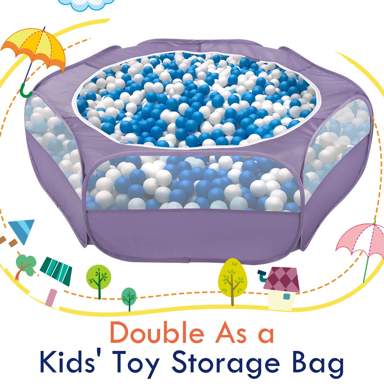 Pawaboo small animals playpen 52x15 inches – roomy space fits multiple tiny companions.