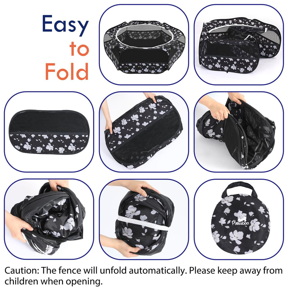 Pawaboo waterproof bottom demonstrates spill-free use and easy floor cleaning.
