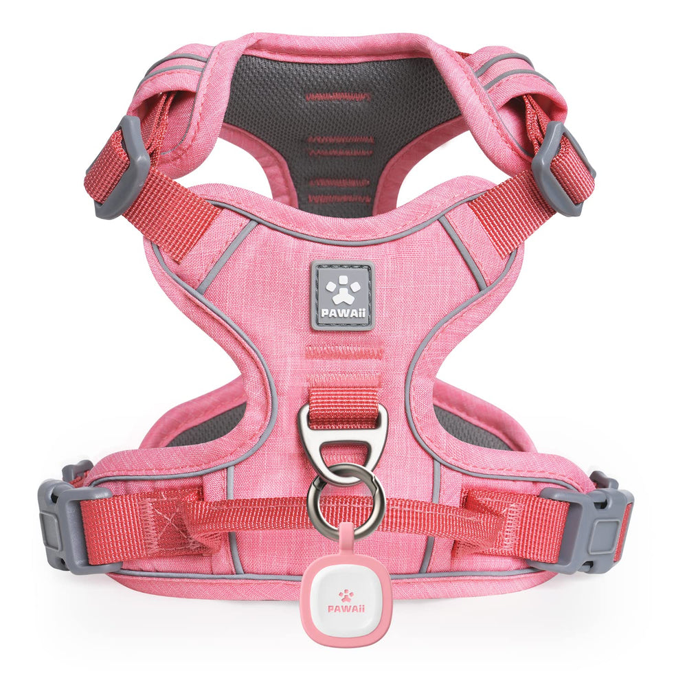 Pawaii dog harness front-clip no-pull for calm daily walks
