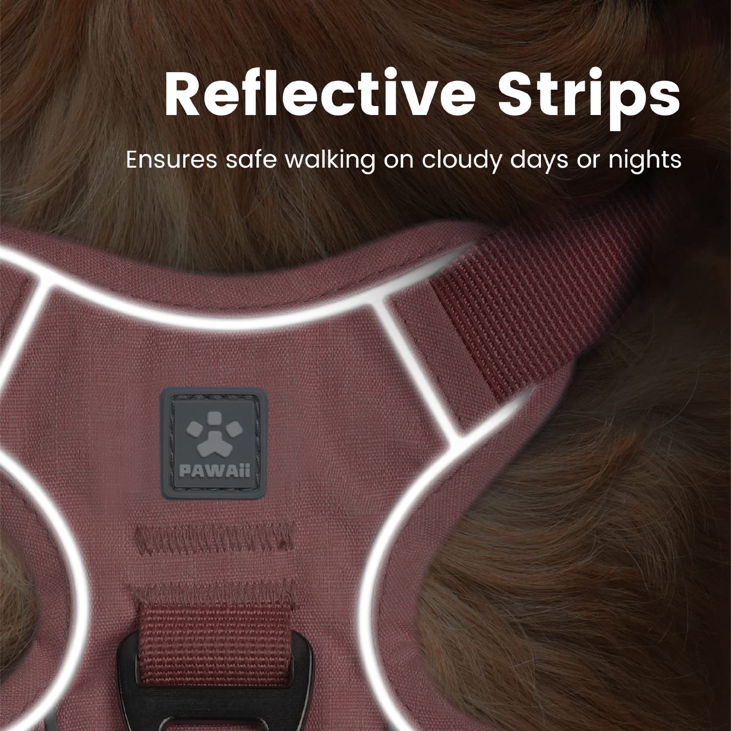 Pawaii easy-control handle shown for training support