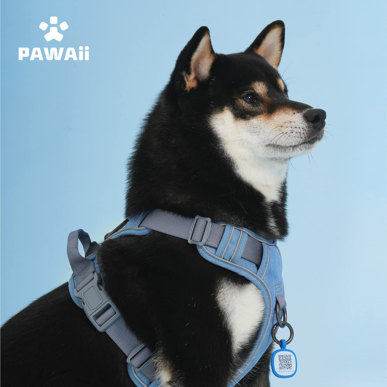 Pawaii No Pull Dog Harness adjustable straps provide a secure customized fit