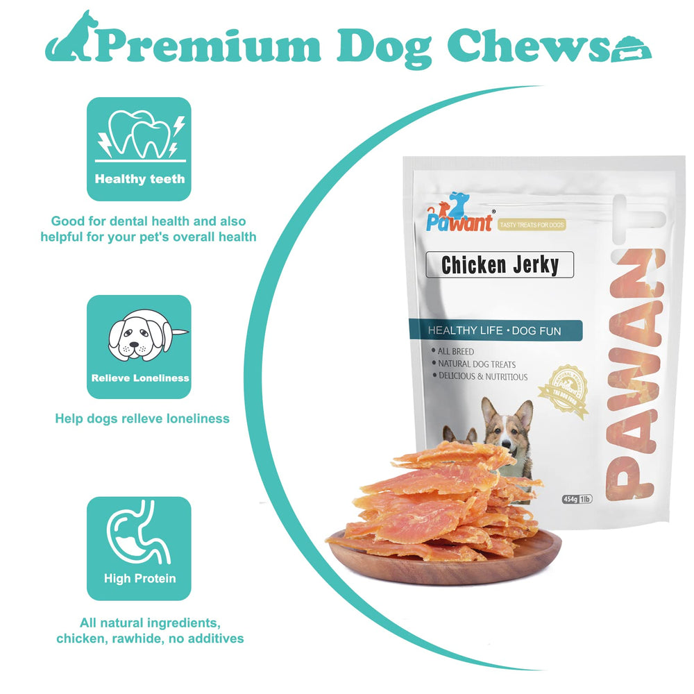 Pawant Chicken Jerky training session scene showing a rewarding bite for focus.