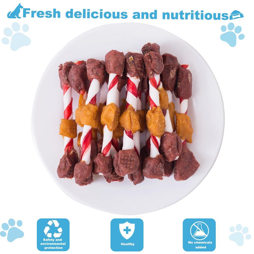 Pawant Triple Flavored Kabob chicken flavor detail for flavor-loving dogs