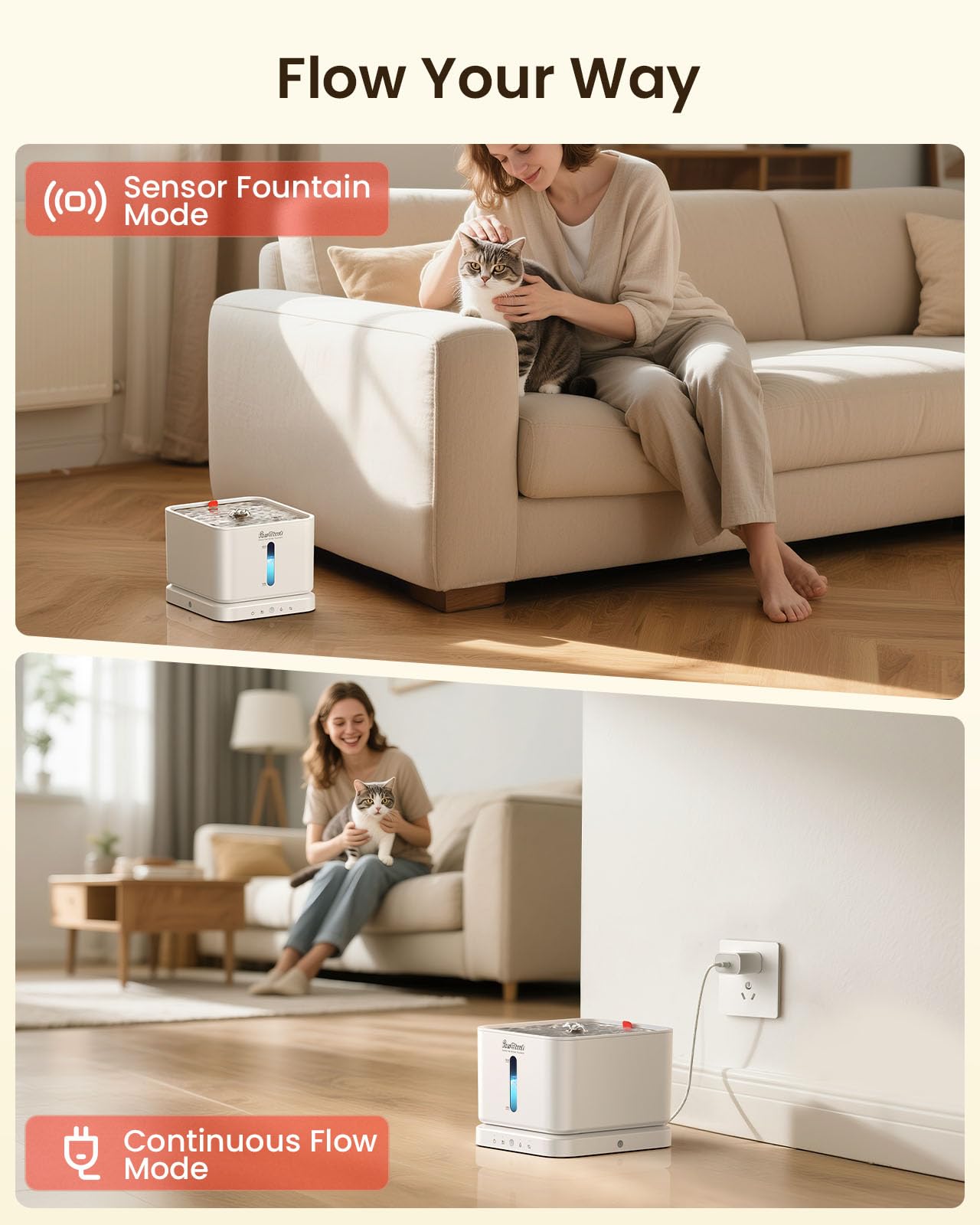 Pawccoli battery-rechargeable-pack showcases long-lasting power for worry-free hydration.