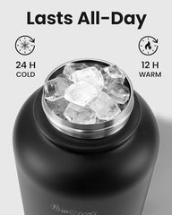 Pawccoli keeps water cold up to 24 hours on hikes