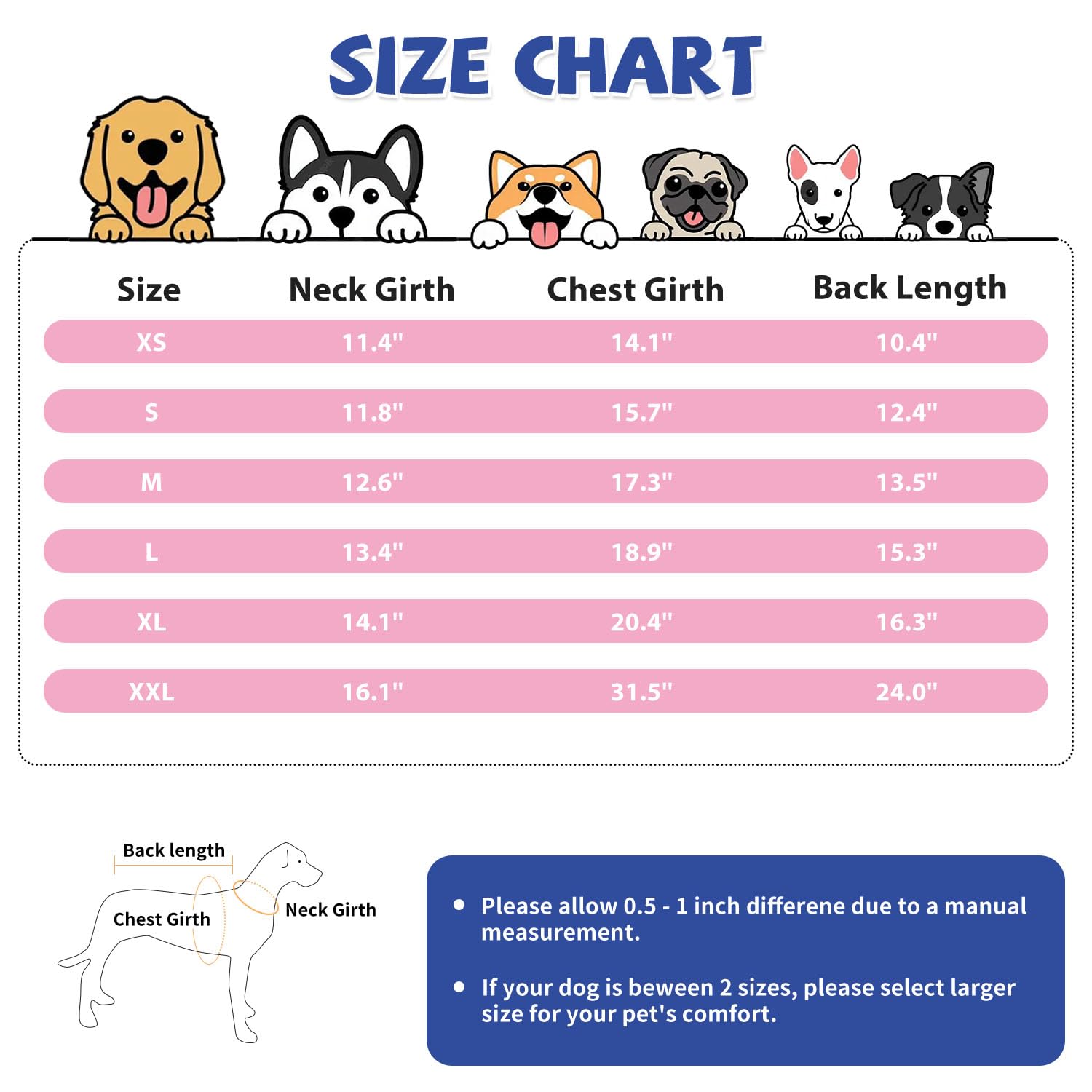 Pawcomon dog surgery recovery suit easy-fit closure, quick on-and-off.