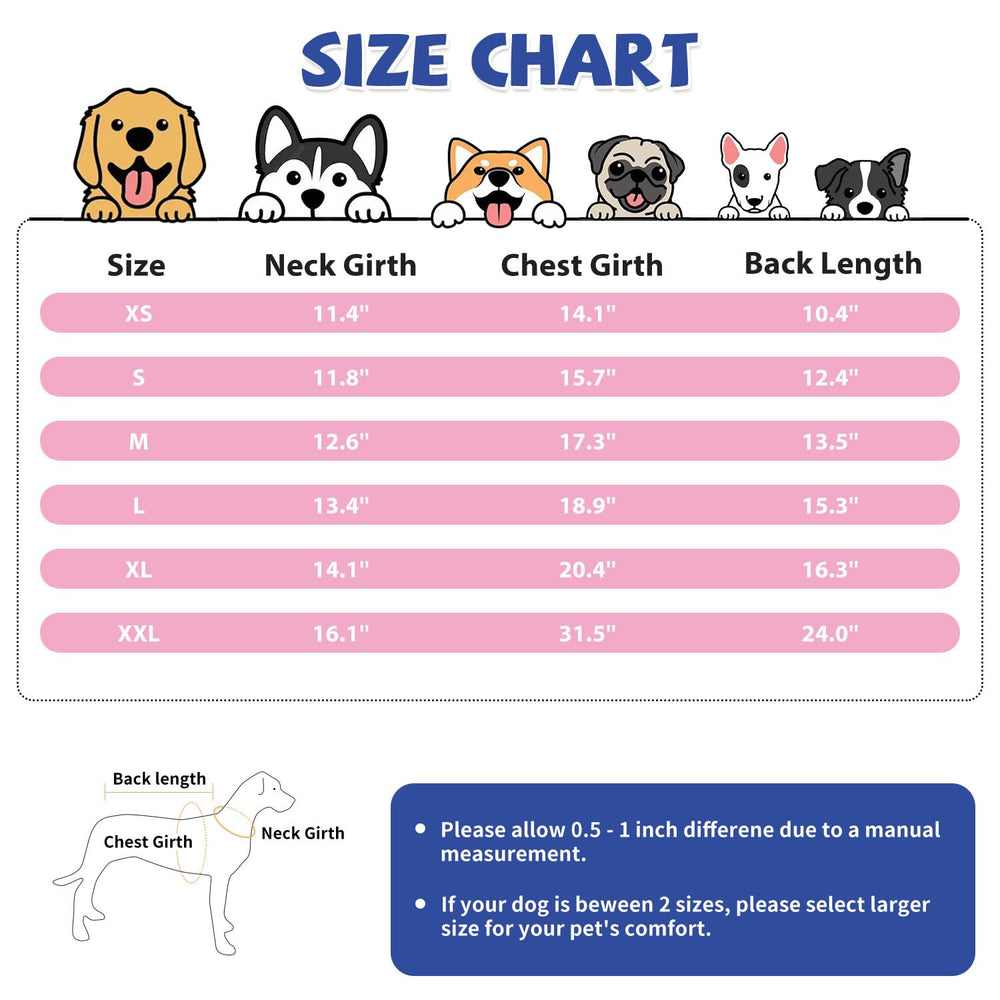 Pawcomon dog surgery recovery suit easy-fit closure, quick on-and-off.