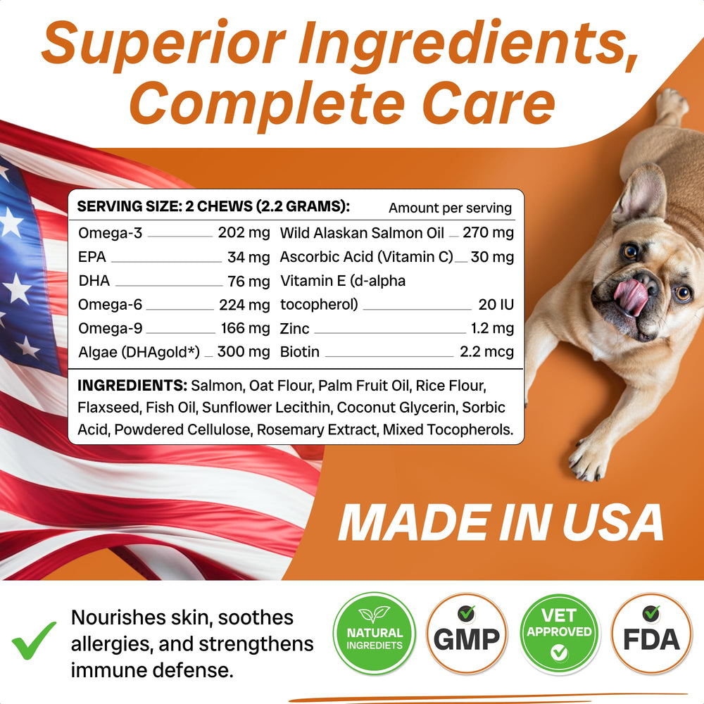PAWFECTCHEW allergy-relief dog chews for itchy skin considerations