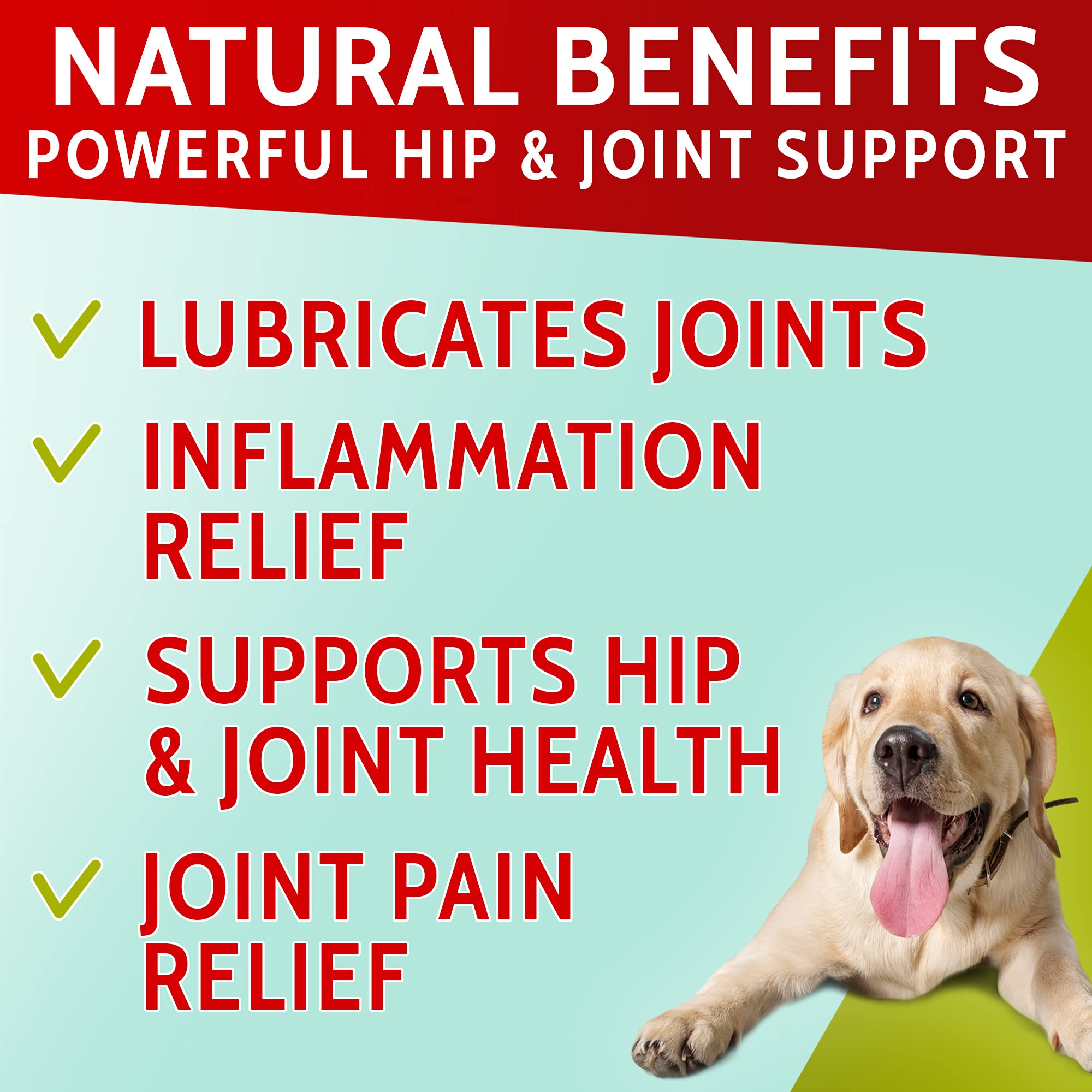 PAWFECTCHEW hip joint chews closeup emphasizes mobility support.