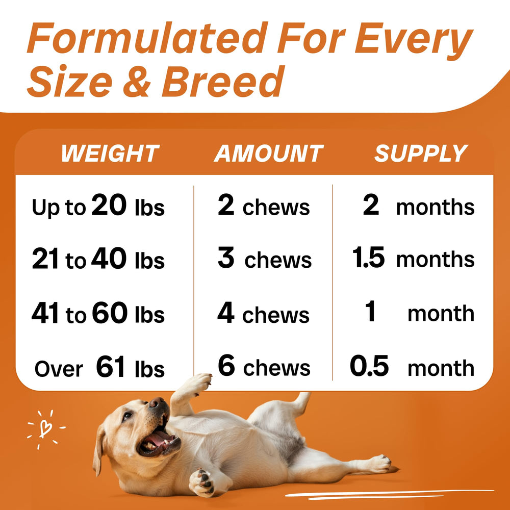 PAWFECTCHEW hip-joint-support dog chews indicating mobility support