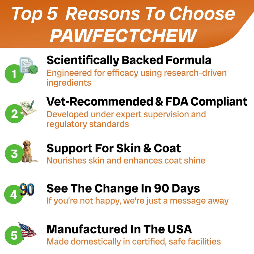 PAWFECTCHEW USA-made ingredients dog chews emphasizing quality and sustainability