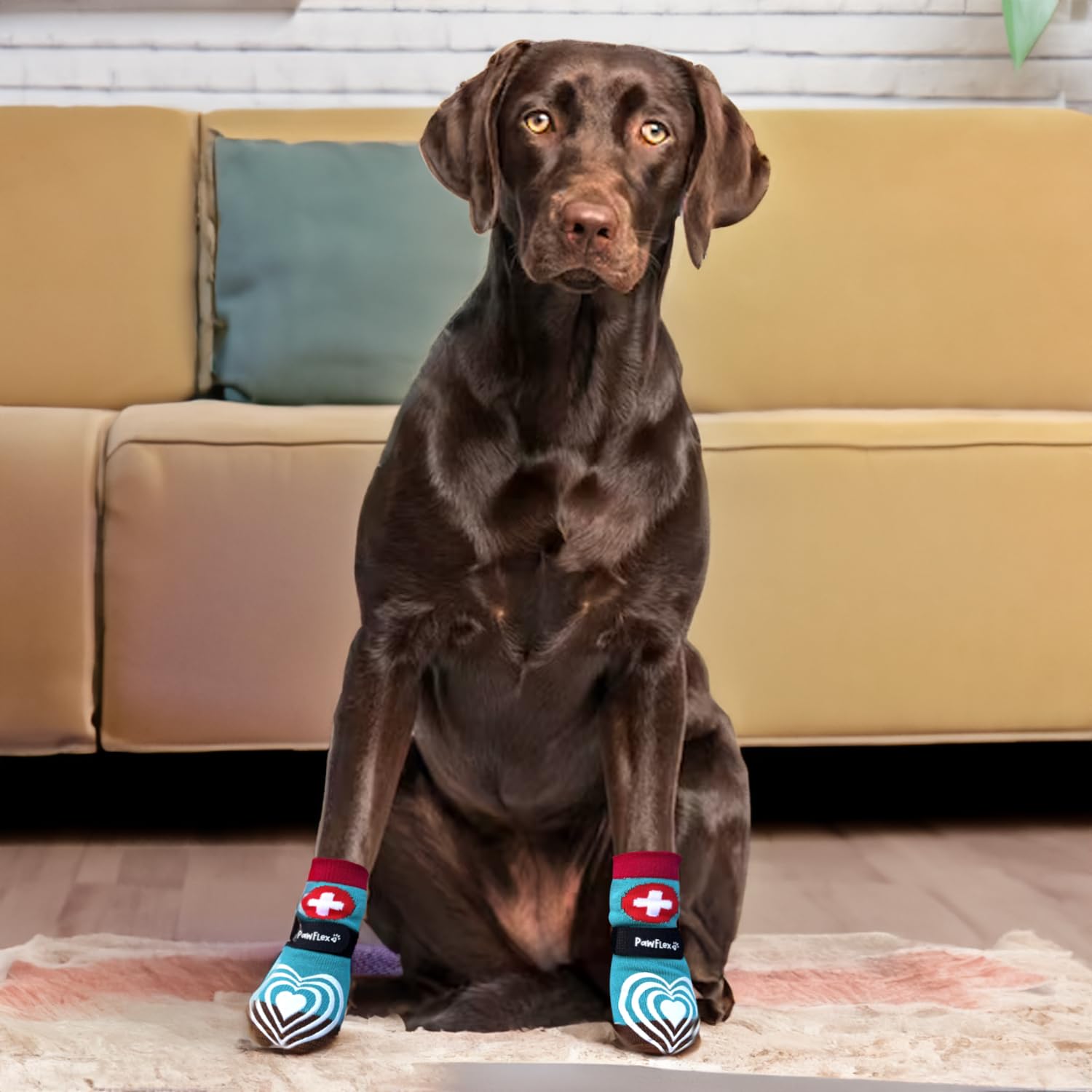 PawFlex double-sided anti-slip design for enhanced paw grip.