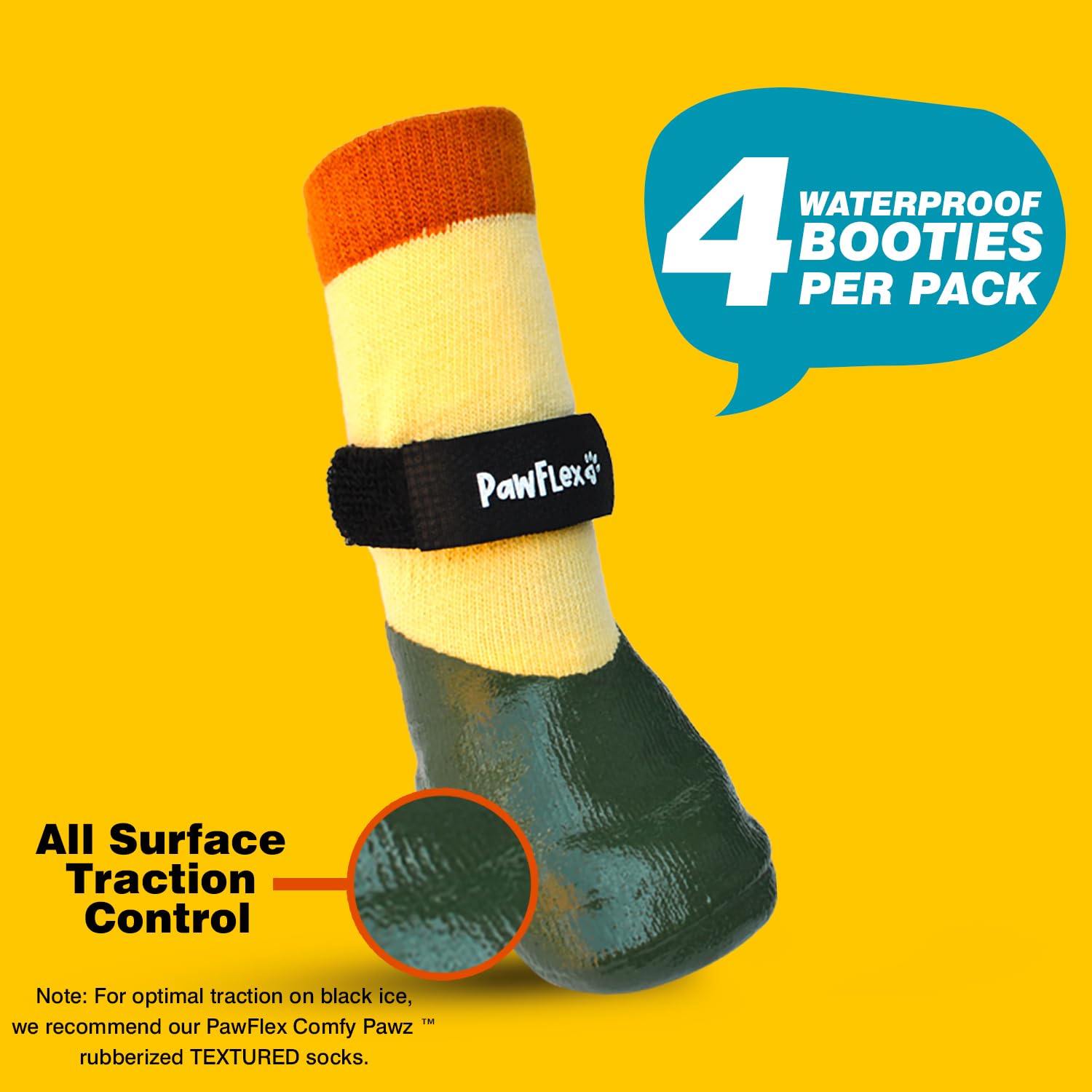 PawFlex senior dogs traction support on smooth indoor floors.