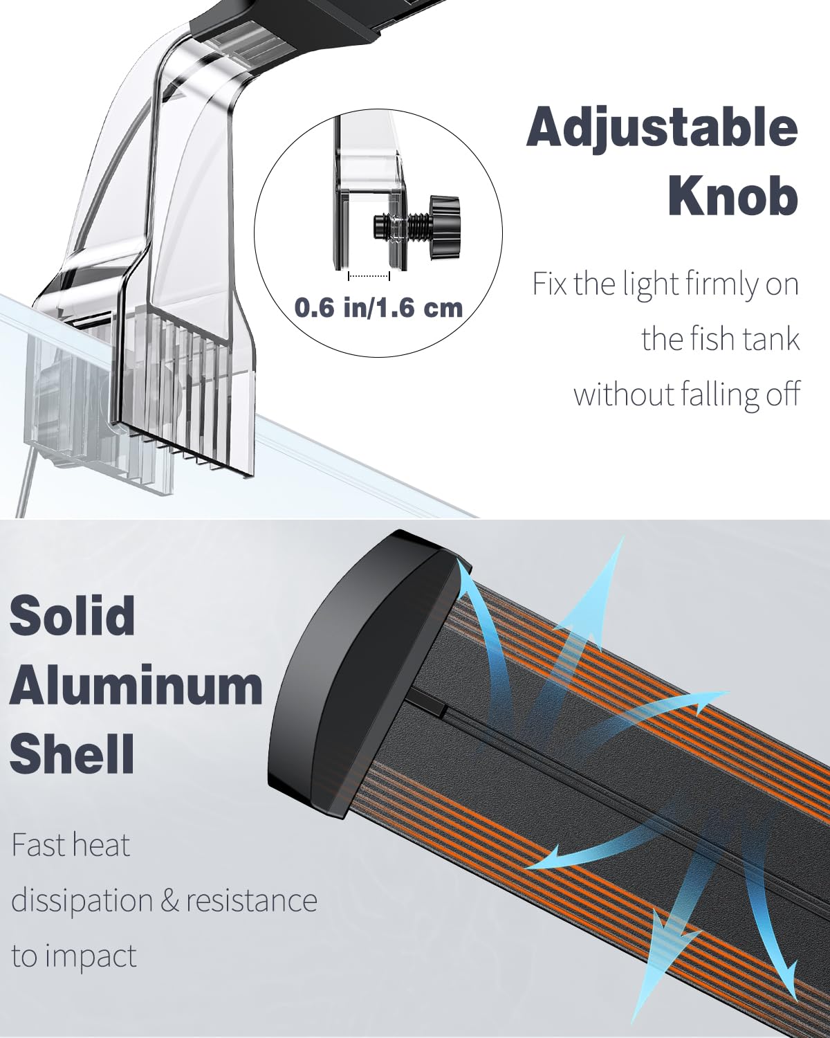 Pawfly 8W heavy-duty sealed design protects electronics from moisture