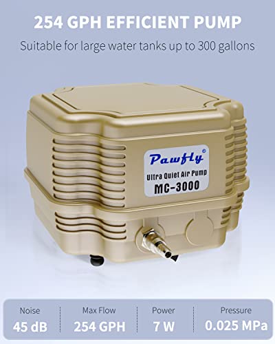 Pawfly adjustable air flow lever enables custom aeration in tanks