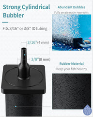 Pawfly diffuser shows end caps and weight for stable underwater placement.