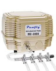 Pawfly aquarium air pump 254GPH front view for steady oxygenation