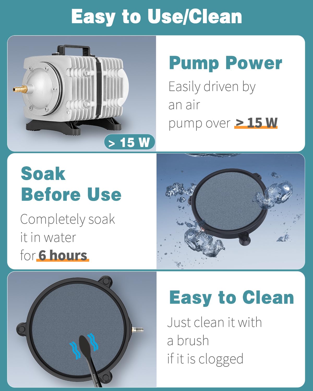 Pawfly diffuser with secure suction cups for reliable mounting in tanks.