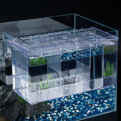 Pawfly aquarium breeding box large hatching box keeps fry safe during early life