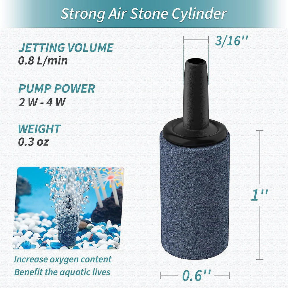 Pawfly nano-pump compatible air stone ensures efficient aeration in nano setups.
