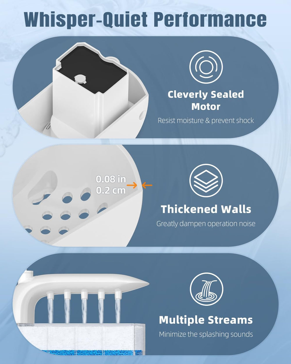 Pawfly easy-clean design with removable parts simplifies routine maintenance.